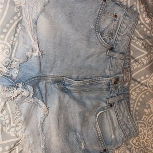 Primark Light Blue Jean Shorts
